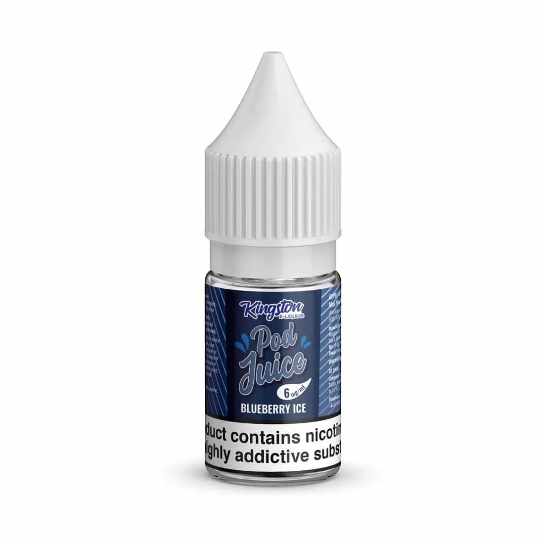 Kingston Pod Juice Nic Salts 10ml - Pack of 10 Bottles