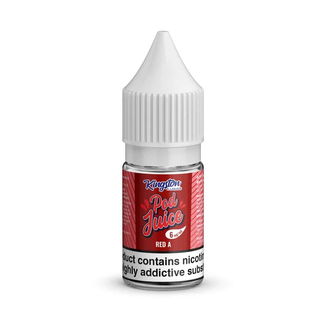 Kingston Pod Juice Nic Salts 10ml - Pack of 10 Bottles