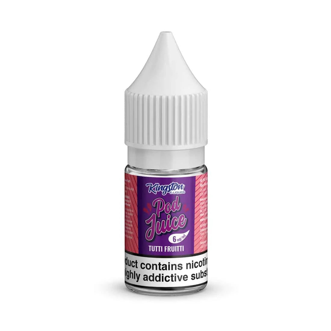 Kingston Pod Juice Nic Salts 10ml - Pack of 10 Bottles