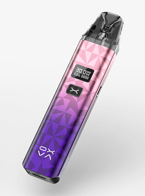 OXVA Xlim Classic Edition Pod Kit in Purple Pink – sleek and reliable pod vape with a precise airflow control, and smooth performance for everyday use.