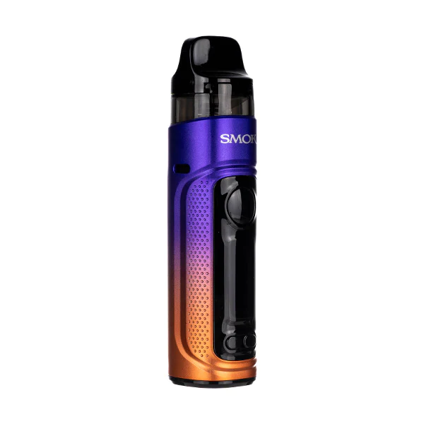 SMOK RPM C Pod Kit in Purple Orange – stylish and powerful pod system with a 1650mAh battery, adjustable wattage up to 50W, and a refillable pod compatible with RPM 2 coils for rich flavor and vapor.