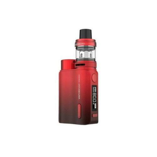 Vaporesso Swag II Vape Kit in Red – a compact, ergonomic device with AXON chip, 80W output, and NRG PE tank for a smooth and customizable vaping experience.