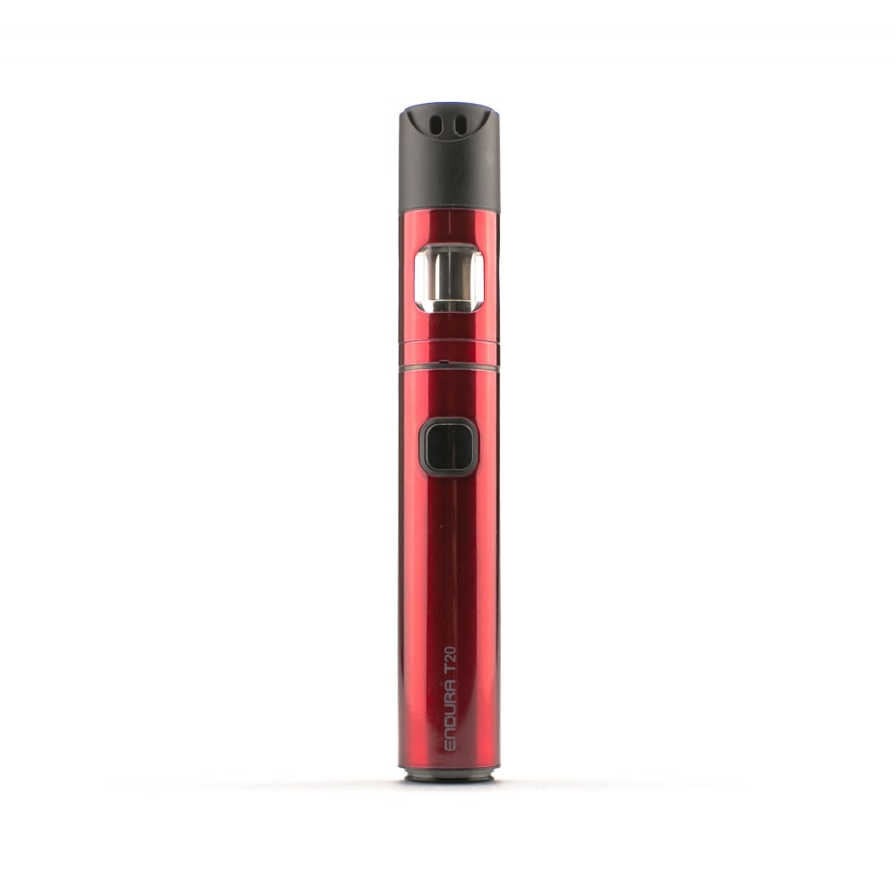 Genuine Innokin Endura T20 Starter Kit in Red – a sleek and reliable vape pen designed for beginners, offering easy operation, consistent vapor, and a satisfying mouth-to-lung experience.