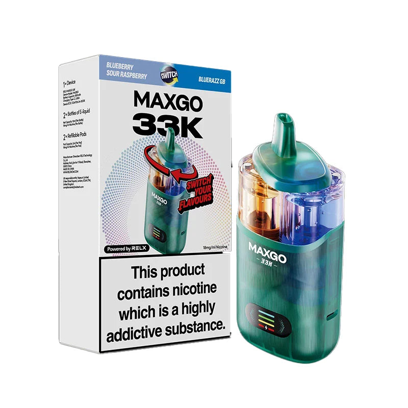 RELX MaxGo Combo 33K Prefilled Pod Kit