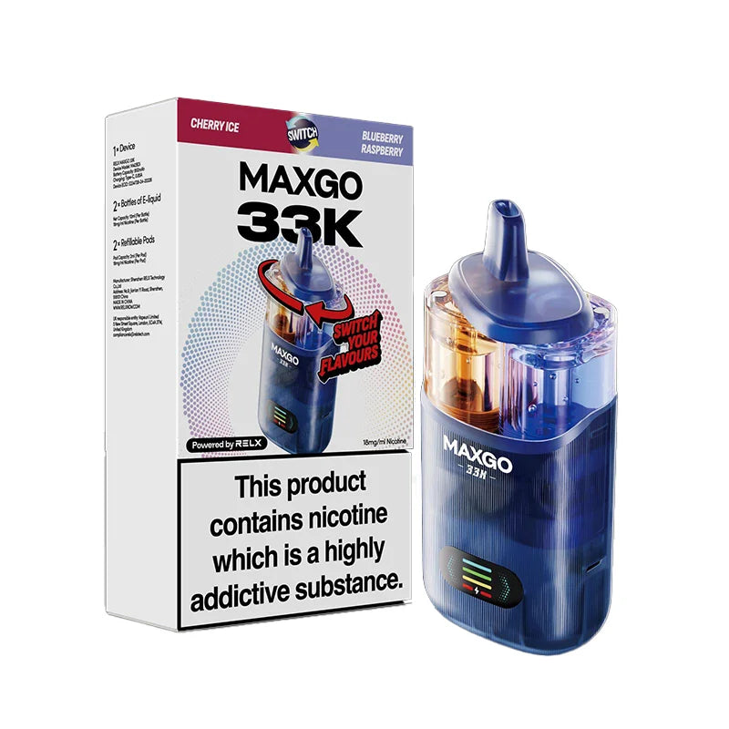 RELX MaxGo Combo 33K Prefilled Pod Kit