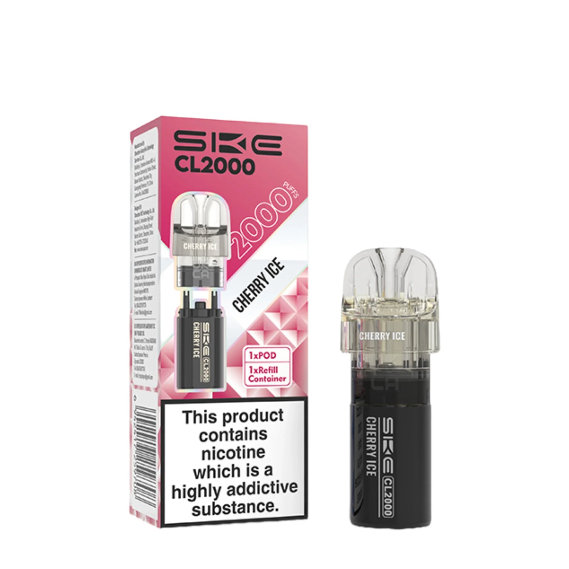 SKE Crystal CL2000 Prefilled Pods