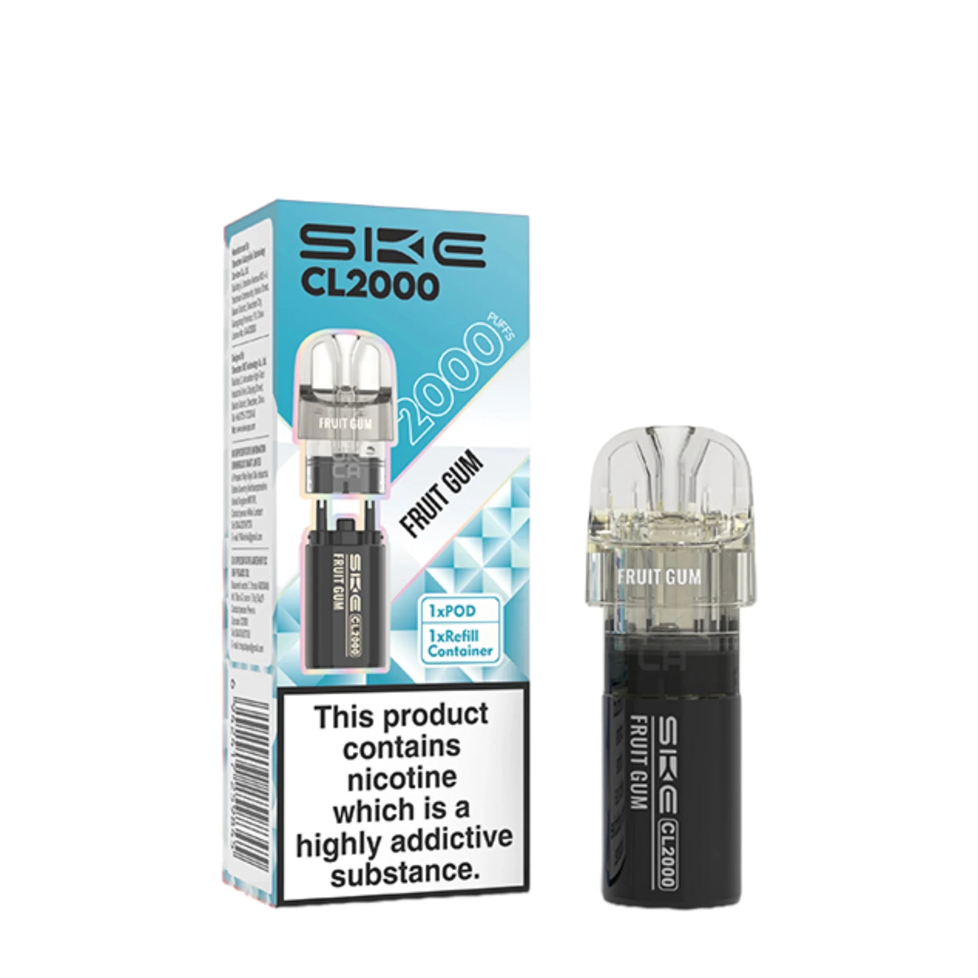 SKE Crystal CL2000 Prefilled Pods