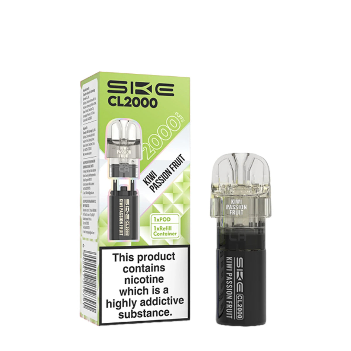 SKE Crystal CL2000 Prefilled Pods