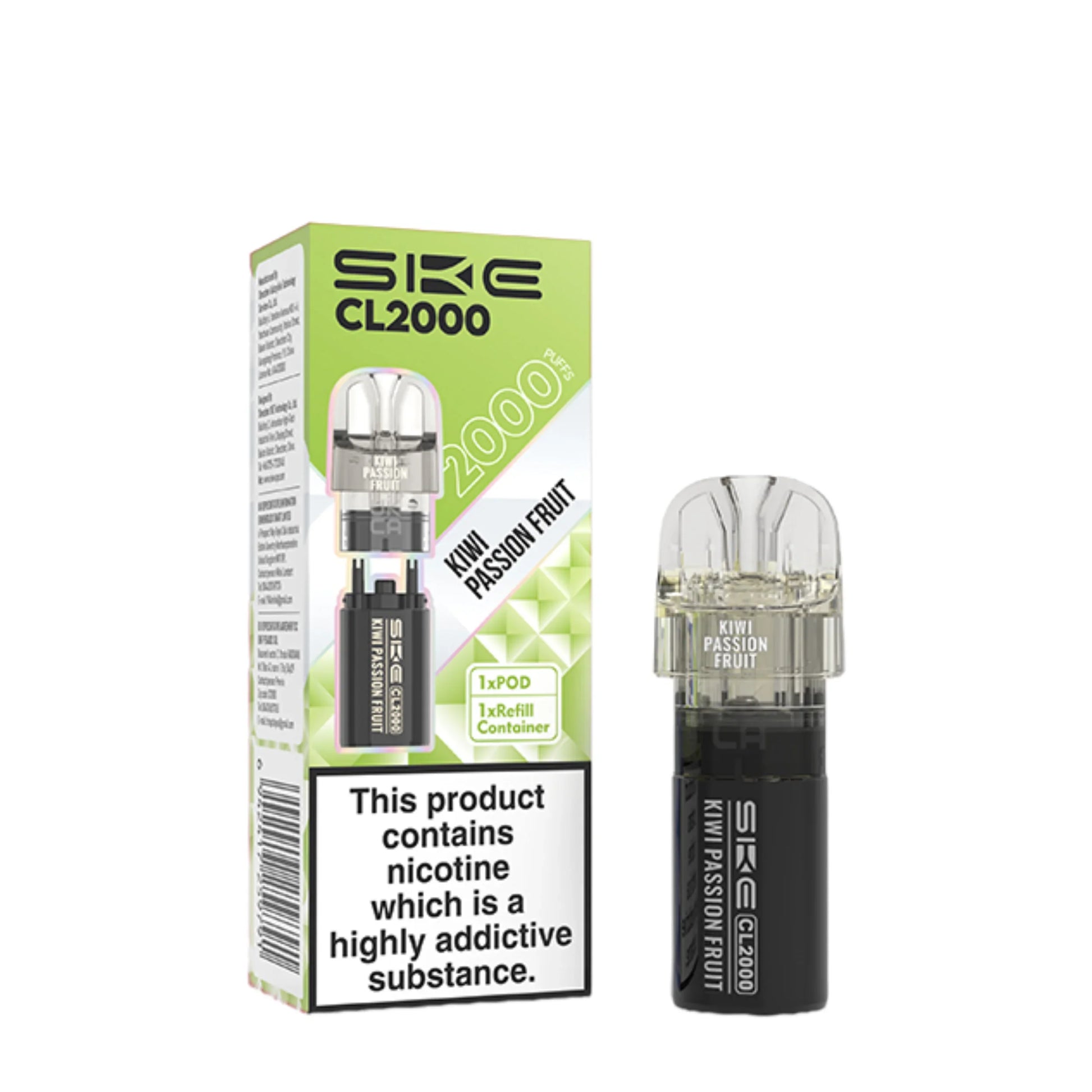 SKE Crystal CL2000 Prefilled Pods