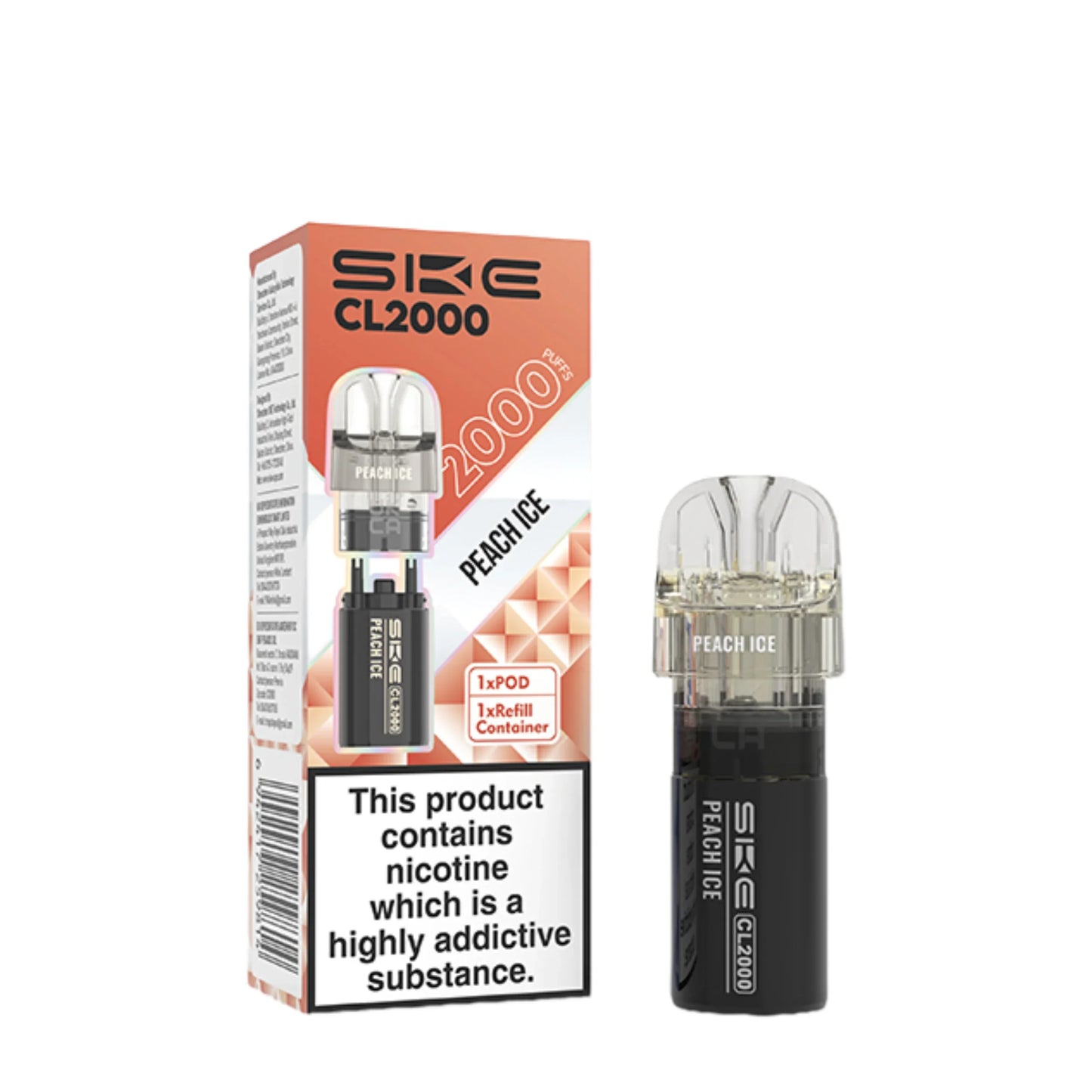 SKE Crystal CL2000 Prefilled Pods