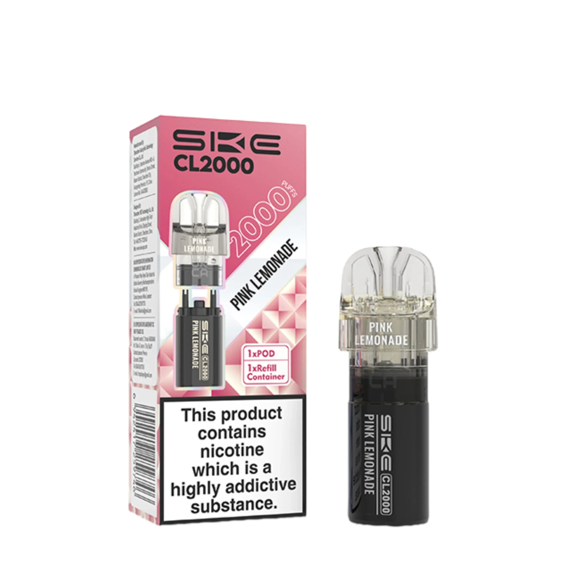 SKE Crystal CL2000 Prefilled Pods