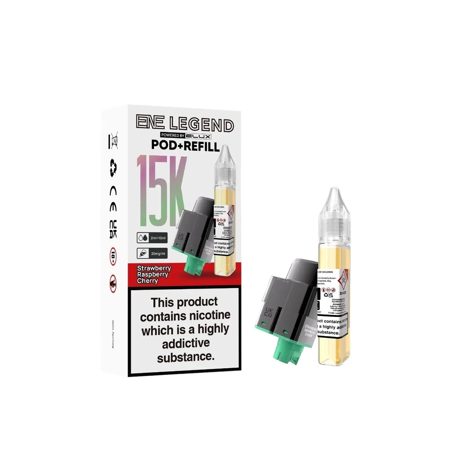 Elux ENE Legend 15K Prefilled Pods