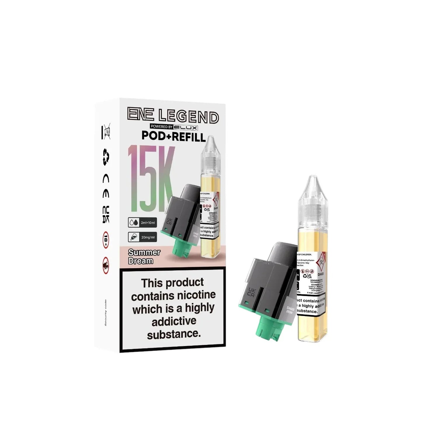 Elux ENE Legend 15K Prefilled Pods