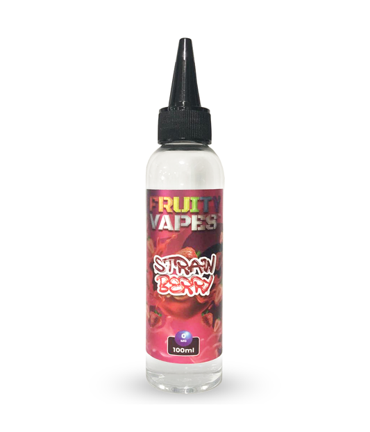 StrawBerry 100ml 50VG 50PG – by Fruity Vapes
