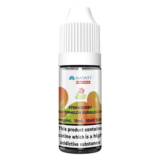 Hayati Pro Max Strawberry Watermelon Bubblegum Nic Salt Vape Juice