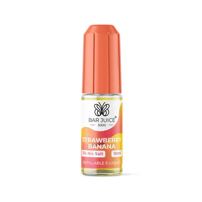 Bar Juice 5000 Strawberry Banana Nic Salt Vape juice 10ml