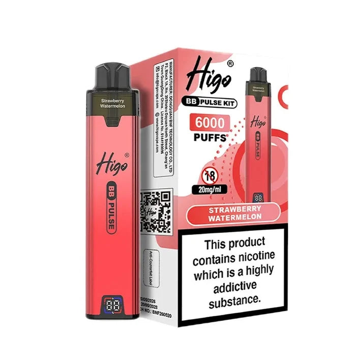 Higo BB Pulse 6000 Puffs Prefilled Pod Kit