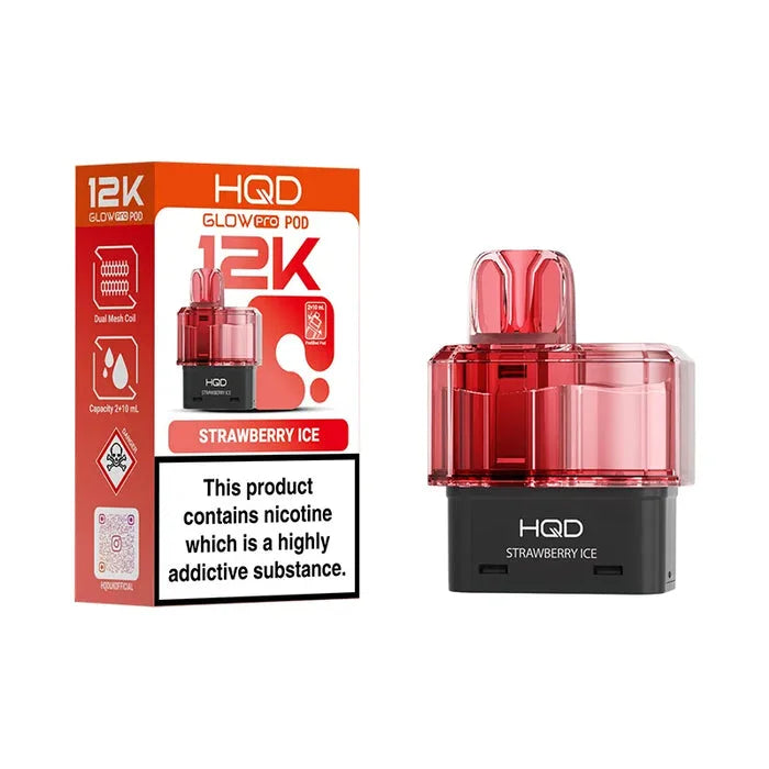 HQD Glow Pro 12K Prefilled Pods