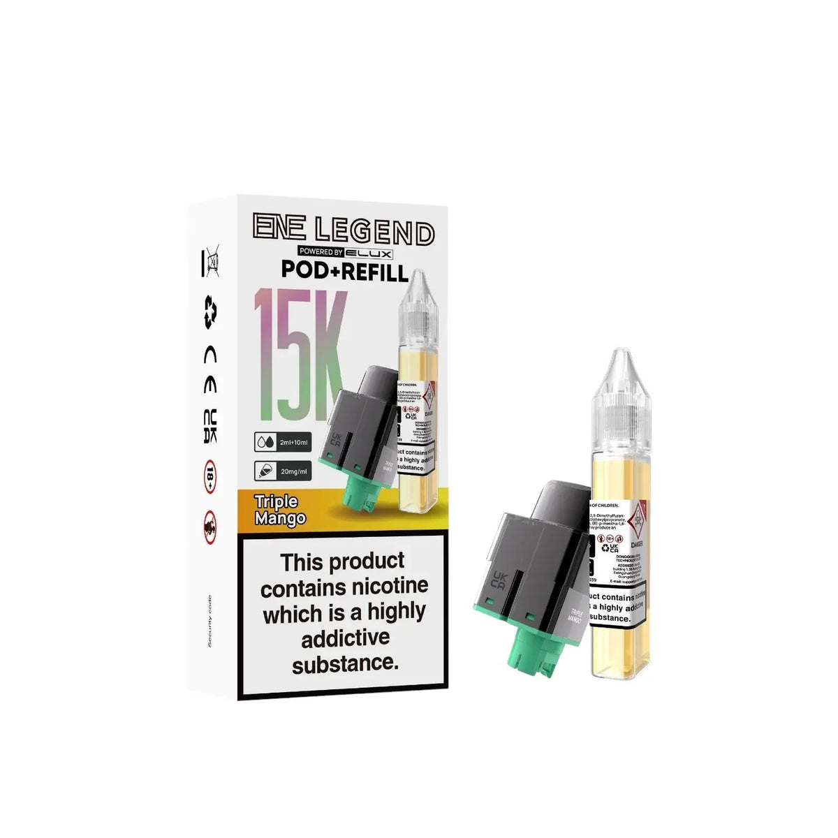 Elux ENE Legend 15K Prefilled Pods