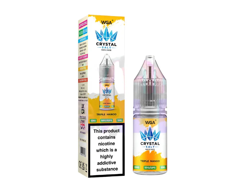 WGA Crystal Salt Bar E-Juice Nic Salt 10ml