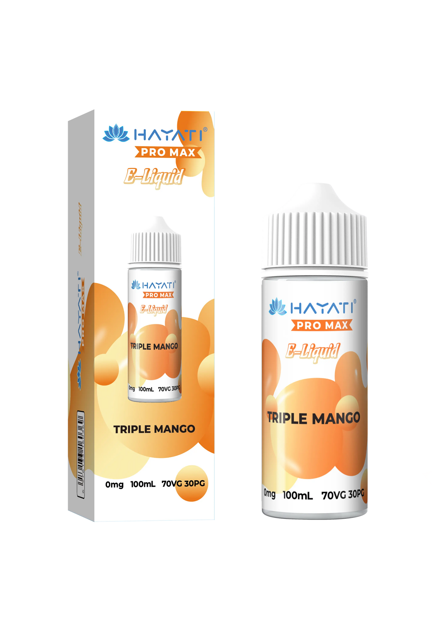 TRIPLE MANGO HAYATI PRO MAX E-LIQUID 100ML NO NICOTINE