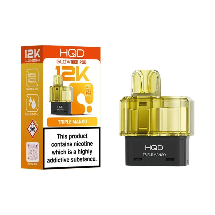 HQD Glow Pro 12K Prefilled Pods