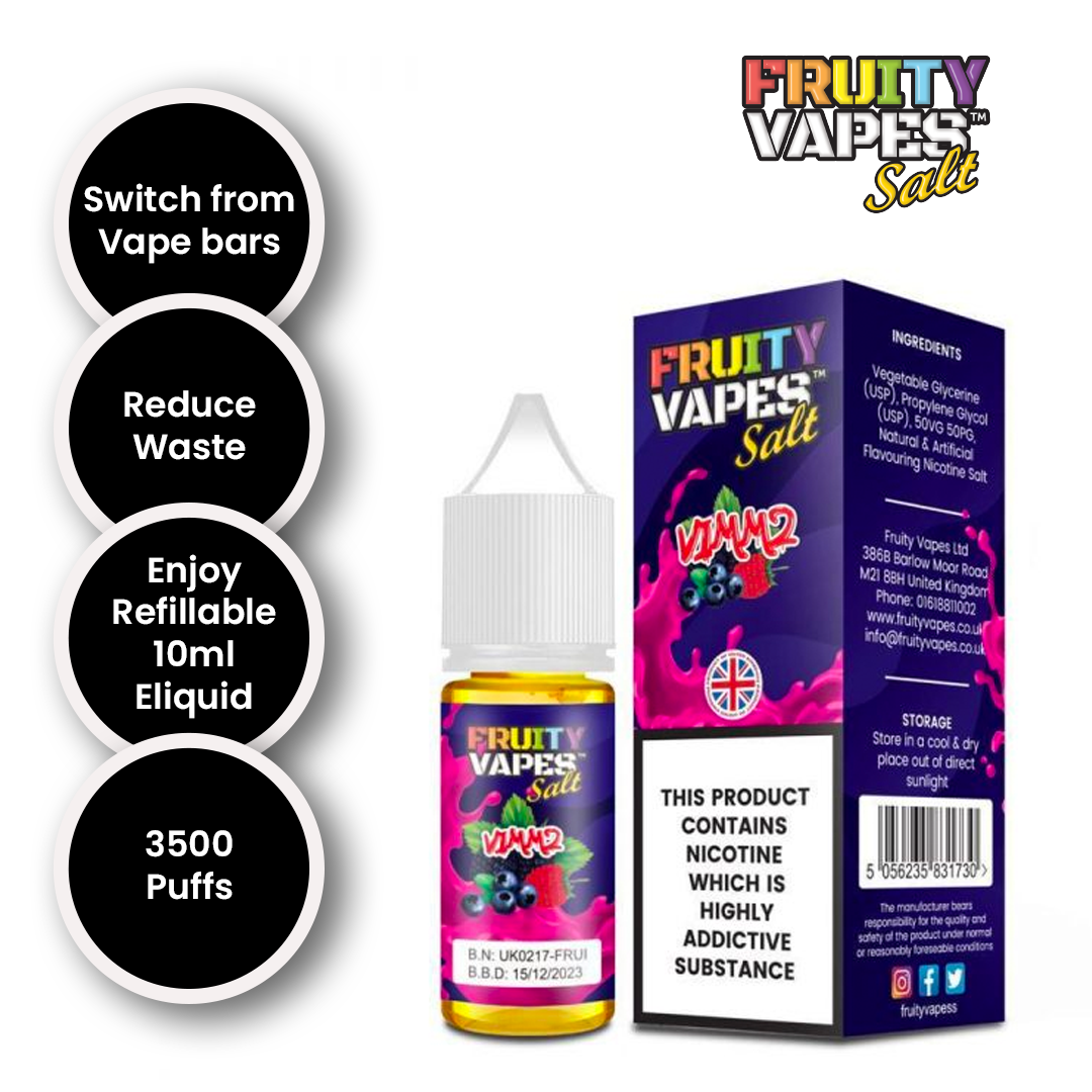 Vimm2 10 ML, 10mg, 20mg – by Fruity Vapes Salt