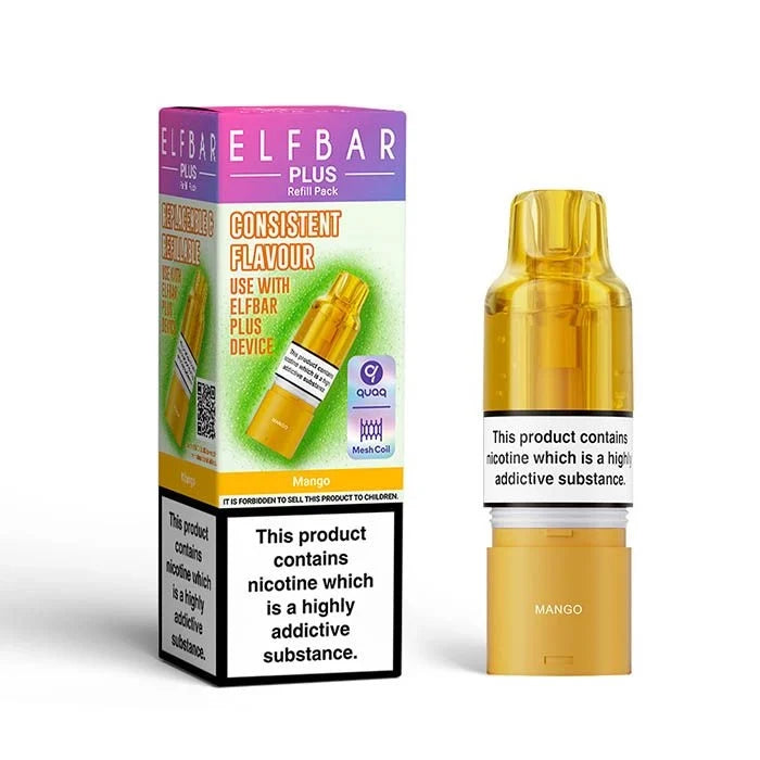ELFBAR Plus 12 Prefilled Pods & Refill