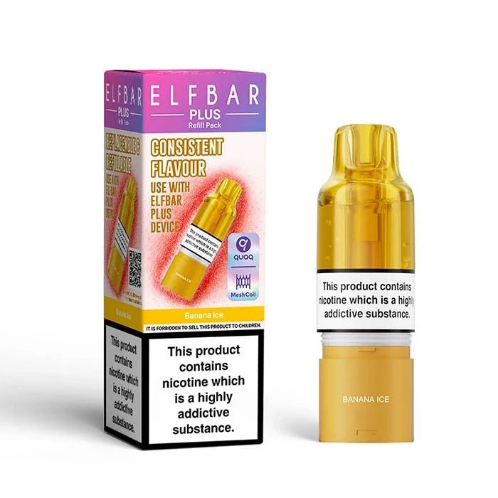 ELFBAR Plus 12 Prefilled Pods & Refill