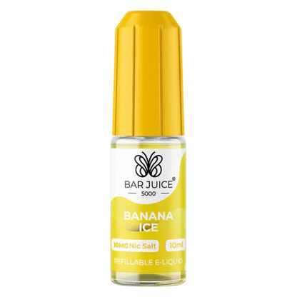 Bar Juice 5000 Banana Ice Nic Salt Vape juice 10ml
