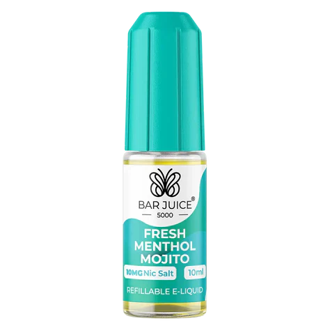 Bar Juice 5000 Fresh Menthol Mojito Nic Salt Vape juice 10ml