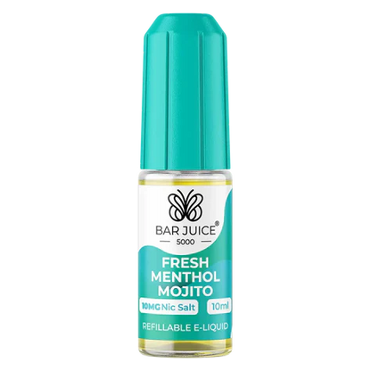 Bar Juice 5000 Fresh Menthol Mojito Nic Salt Vape juice 10ml