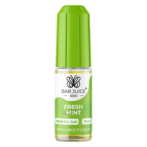 Fresh Mint Nic Salt E-Liquid by Bar Juice 5000