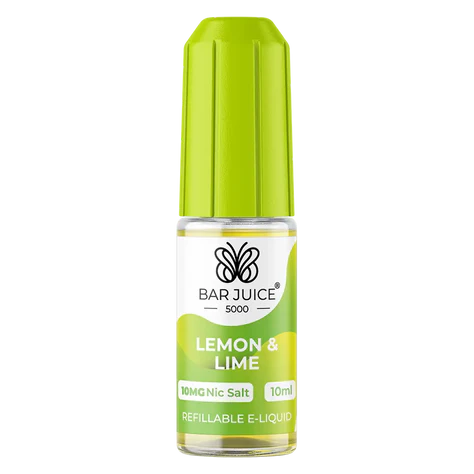 Bar Juice 5000 Lemon & Lime Nic Salt Vape juice 10ml