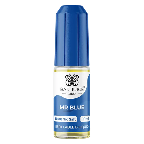 Bar Juice 5000 Mr Blue Nic Salt Vape juice 10ml