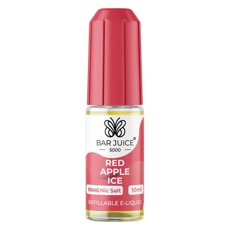 Red Apple Ice Nic Salt E-Liquid by Bar Juice 5000