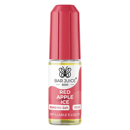 Red Apple Ice Nic Salt E-Liquid by Bar Juice 5000