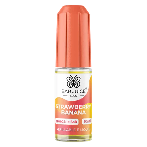 Bar Juice 5000 Strawberry Banana Nic Salt Vape juice 10ml