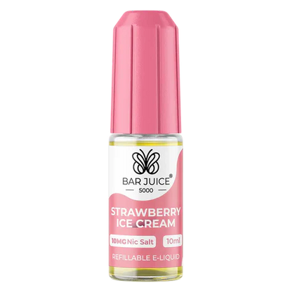 Bar Juice 5000 Strawberry Ice Cream Nic Salt Vape juice 10ml