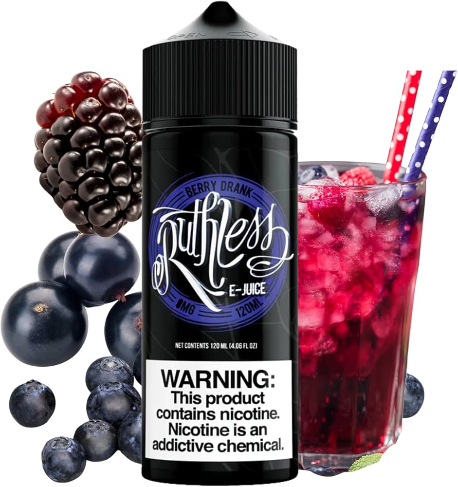 Berry Drank Ruthless 100ml E-Liquid 0mg Cloud Chaser Vape Juice