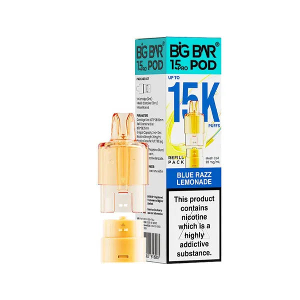Big Bar 15K Pro Prefilled Pods
