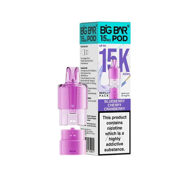Big Bar 15K Pro Prefilled Pods