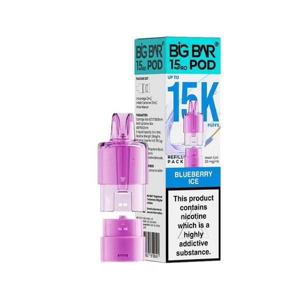 Big Bar 15K Pro Prefilled Pods