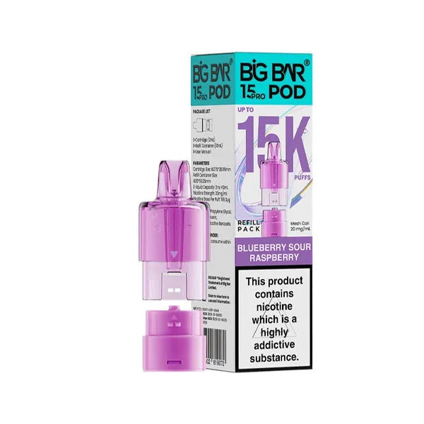 Big Bar 15K Pro Prefilled Pods