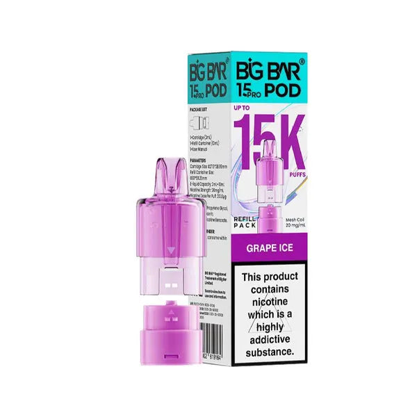 Big Bar 15K Pro Prefilled Pods