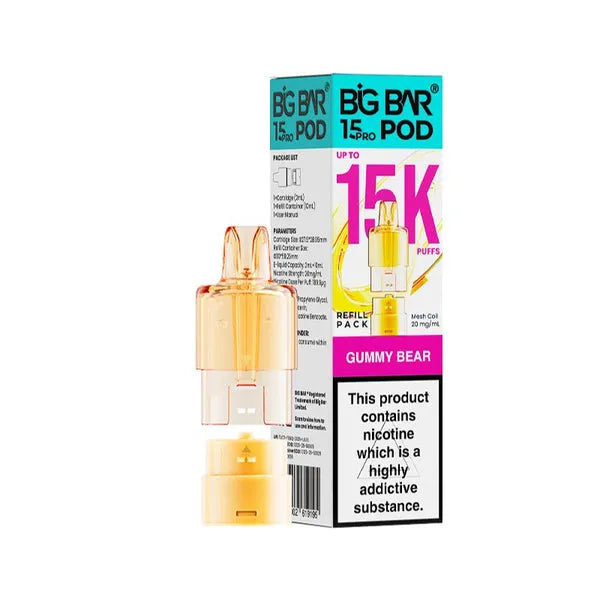 Big Bar 15K Pro Prefilled Pods