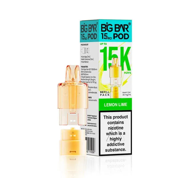 Big Bar 15K Pro Prefilled Pods