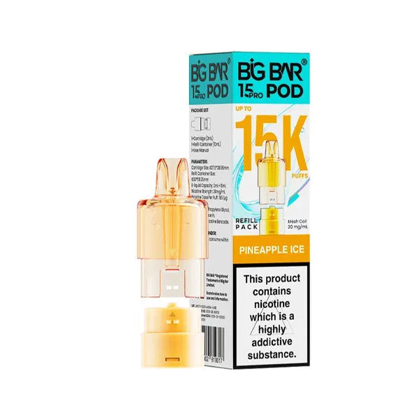 Big Bar 15K Pro Prefilled Pods
