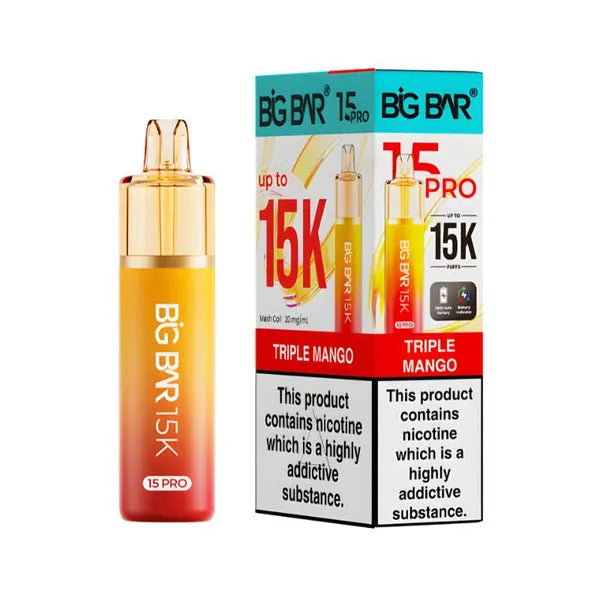 Big Bar 15K Pro Prefilled Pod Kit