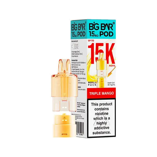 Big Bar 15K Pro Prefilled Pods
